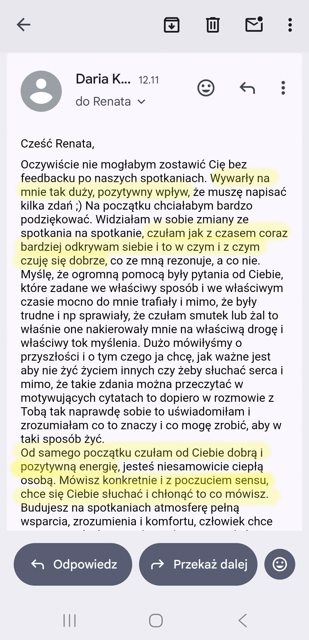 Opinia klientki 4