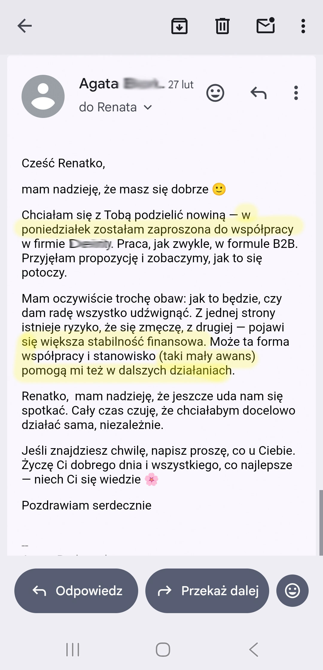 Opinia klientki 7