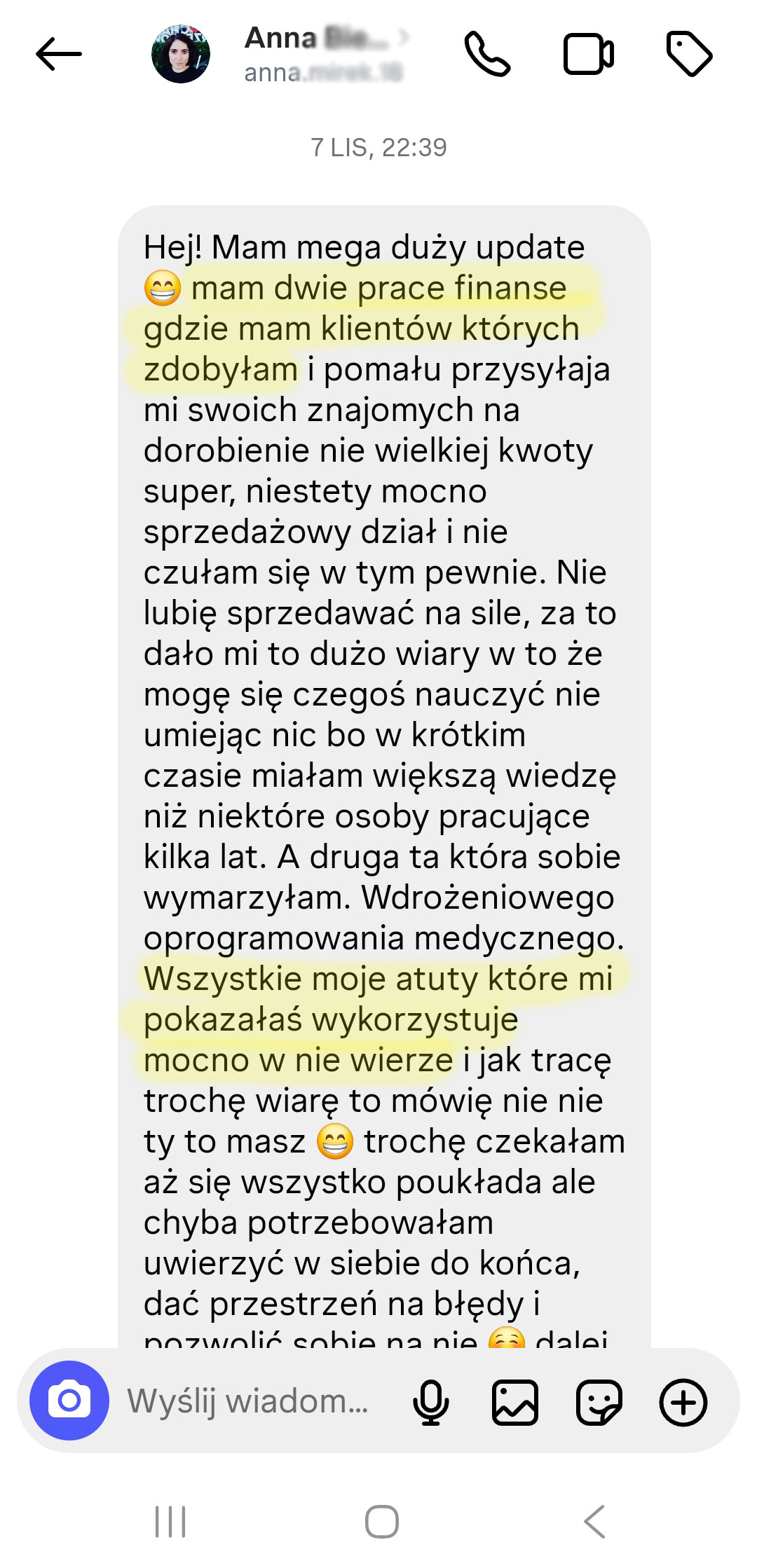 Opinia klientki 8