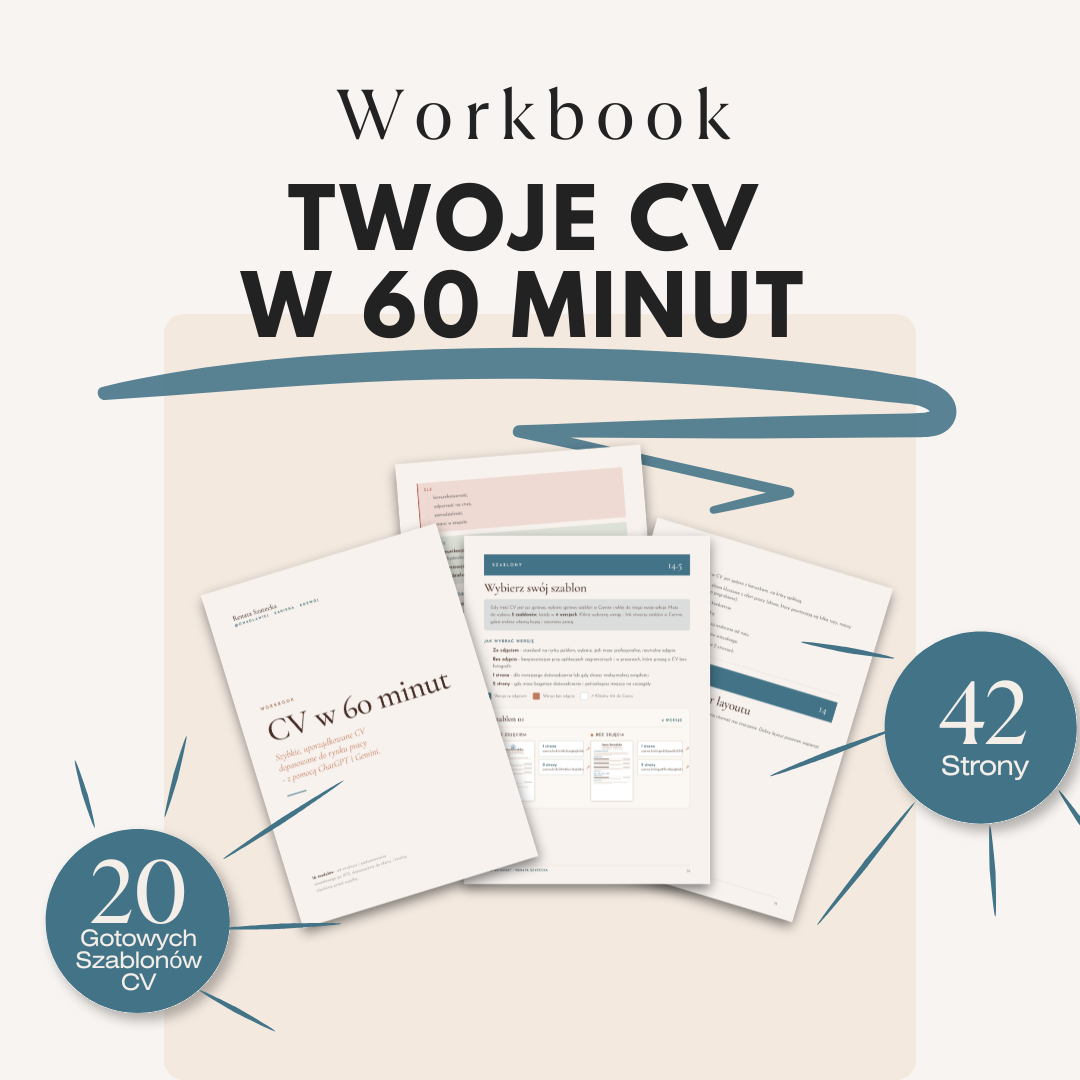 Workbook CV w 60 minut – Renata Szatecka